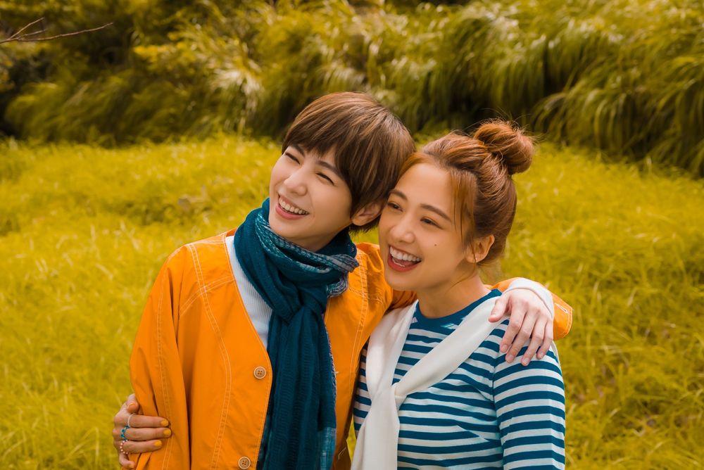 魏嘉莹(左)和吴映洁合作愉快。相映国际提供