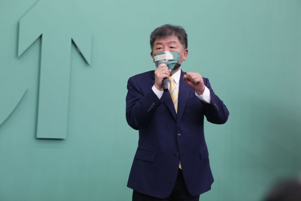 陳時中分享自己年輕時的奶爸經驗。翁玉信攝