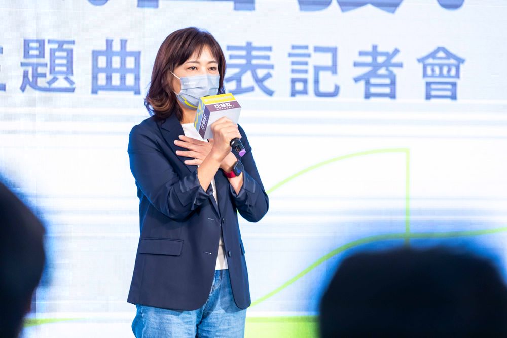 沈慧虹也點名對手高虹安,應該對新竹市民說清楚,她的政治價值是什麼?是否就是和地方舊勢力結盟。沈慧虹團隊提供