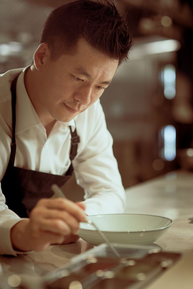 米其林一星主廚Paul Lee。長榮航空提供