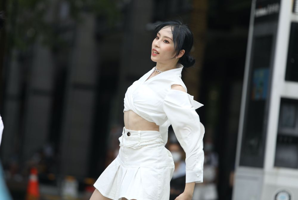 立婕從小學習舞蹈。陳明中攝