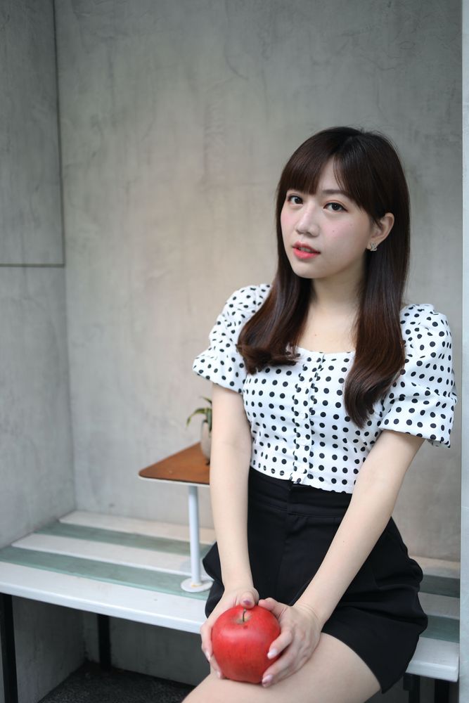 蔡尚樺外型甜美，過去有「最美主播」封號。陳明中攝