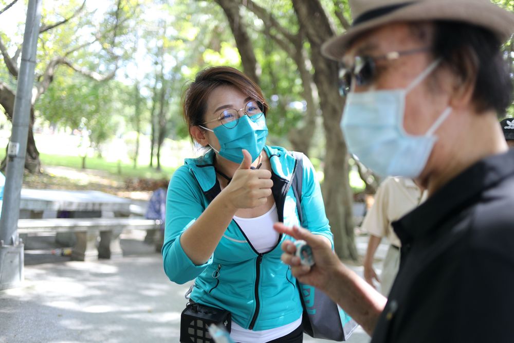 林珍羽謝謝大家對於身材討論。陳明中攝