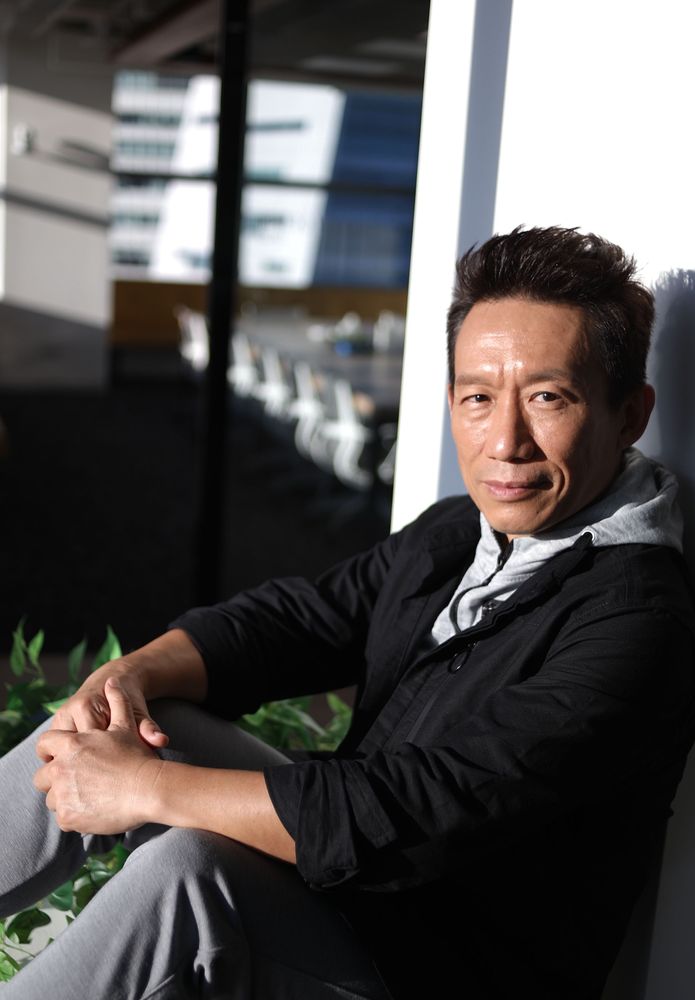 郭子乾認為拿獎看運氣。陳明中攝