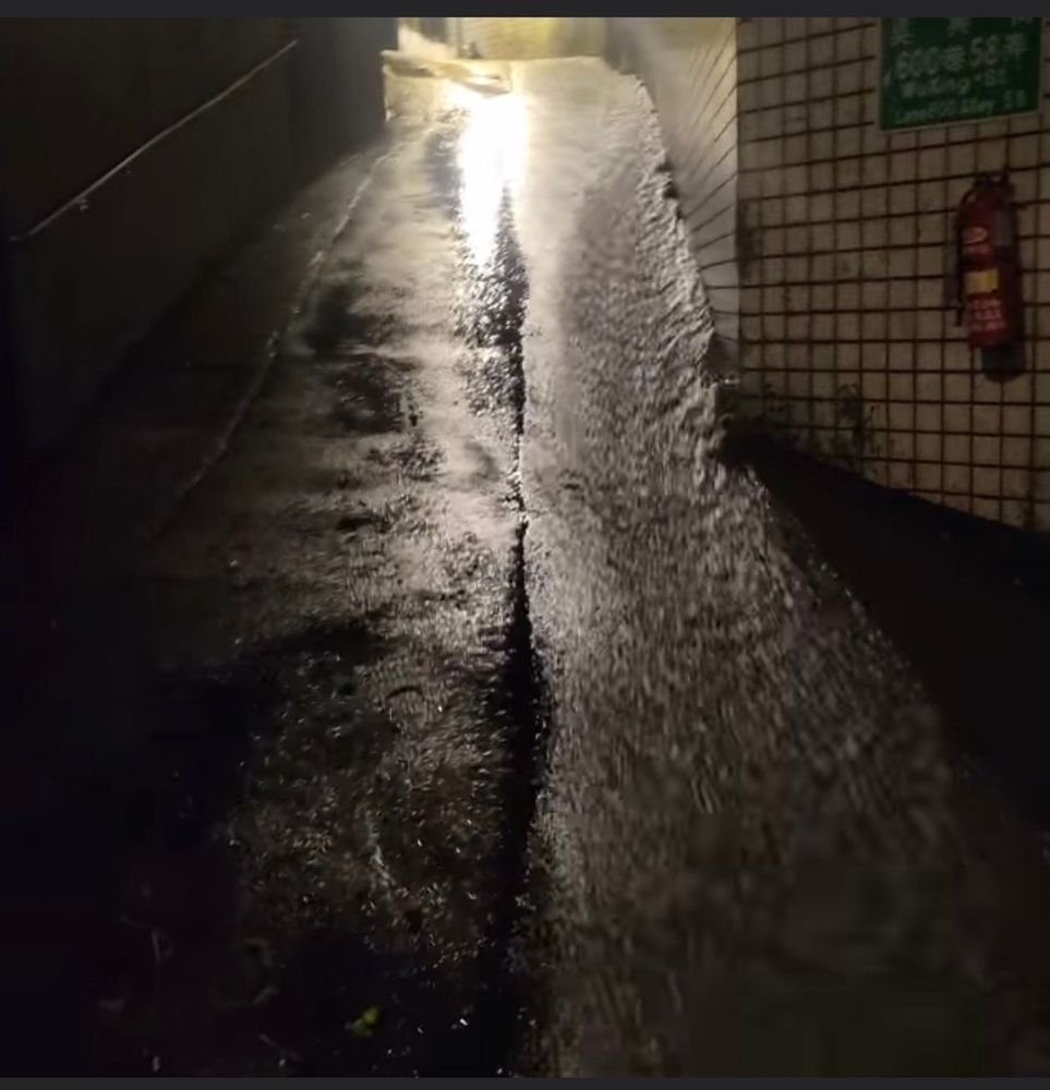 過去吳興街600巷有淹水和土石流紀錄,房價相對便宜。翻攝臉書信義區三兩事