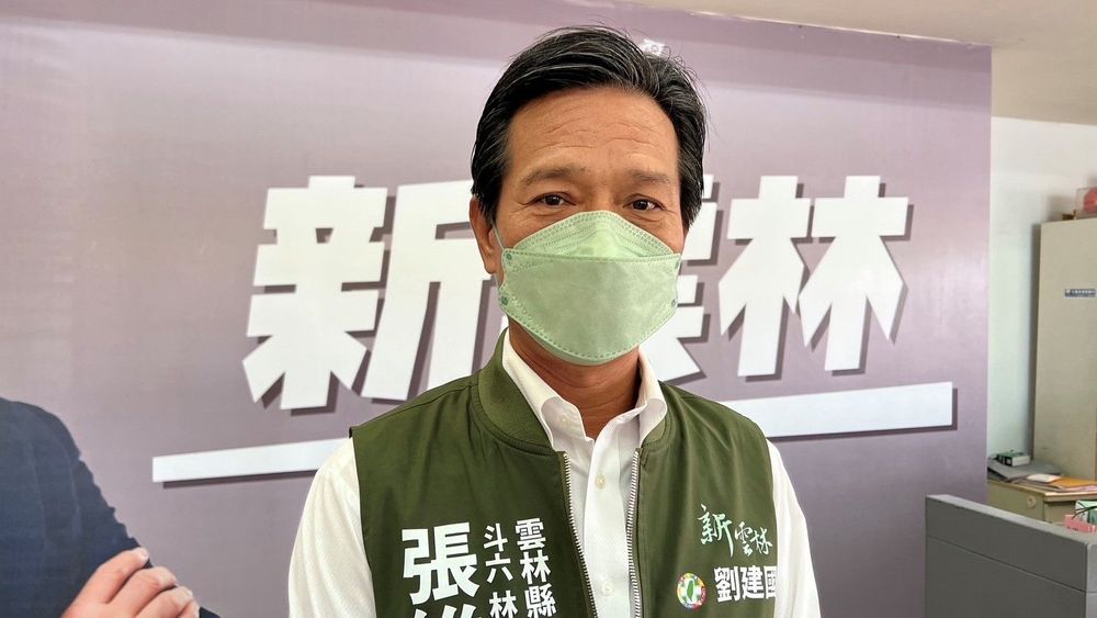 劉建國競總發言人張維崢駁楊植斗指控。魏嘉良攝