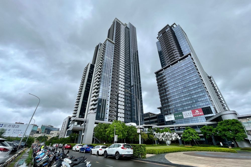 西華富邦知名住戶有張忠謀家族等人。陳志淵攝