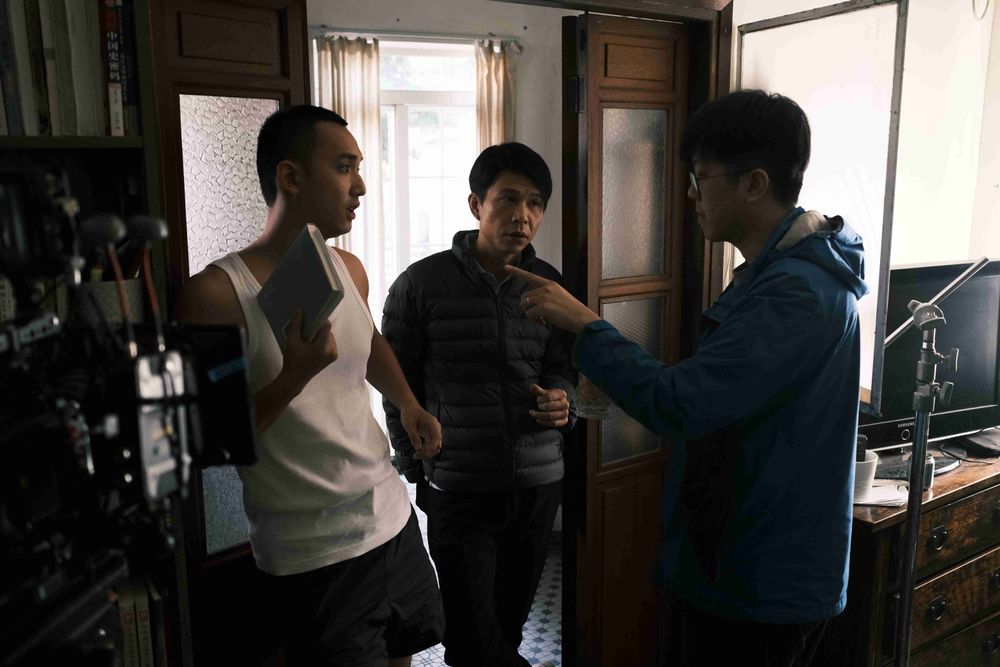 孔庆辉（右）是澳门人，曾在台湾读大学。金马执委会提供