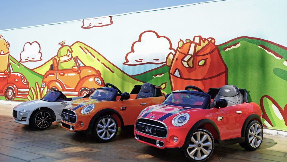 天成文旅-繪日之丘兒童超跑俱樂部。業者提供