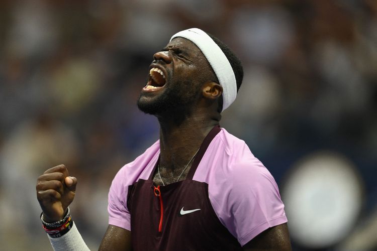 提亞佛為自己吶喊。法新社