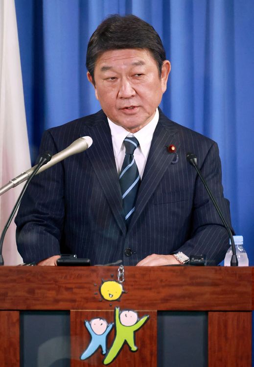 茂木敏充公開調查報告，指黨內國會議員和「統一教」有關聯者共179人。法新社