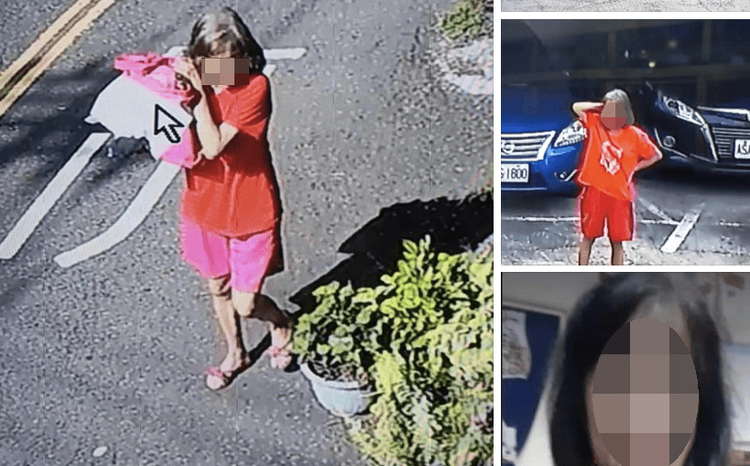 家屬曾在網路貼出陳婦的照片，希望網友協助尋找她的下落。讀者提供