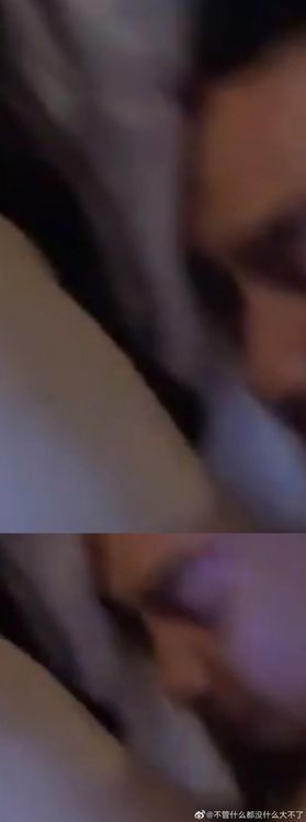 有網友截圖性愛片男主角側臉，與李易峰十分神似。翻攝微博