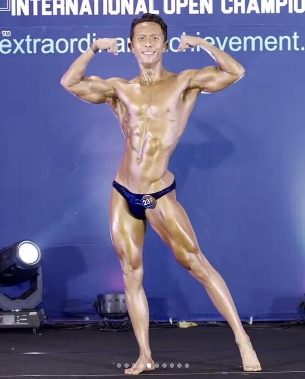 孫安佐自信秀出健美體態。翻攝孫安佐IG