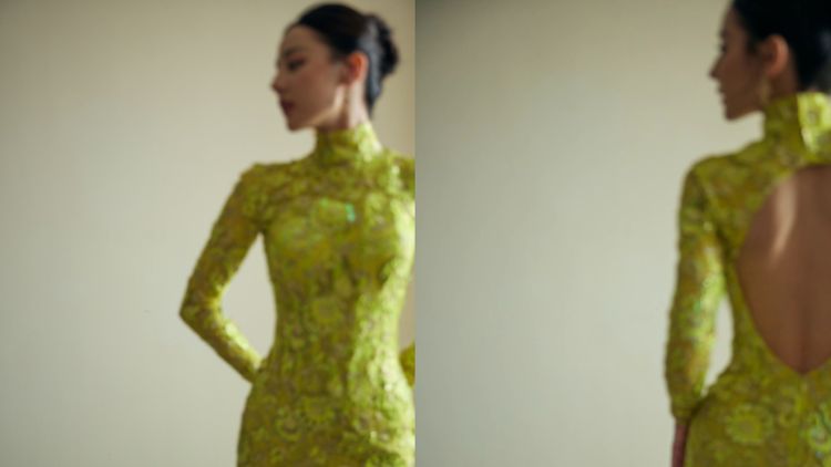 迪麗熱巴的工作室在活動開始前先曝光了超糊的照片，被調侃是怕人嫉妒她的美