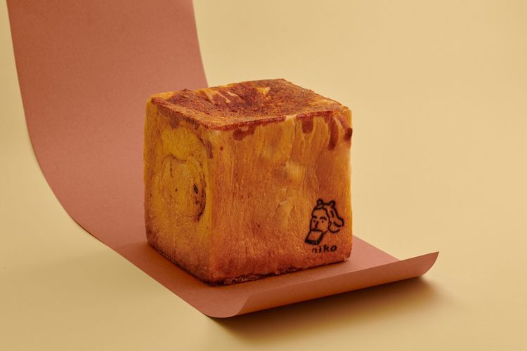 日香推出今年第一款鹹口味「味噌火腿起士美肌生吐司」。業者提供