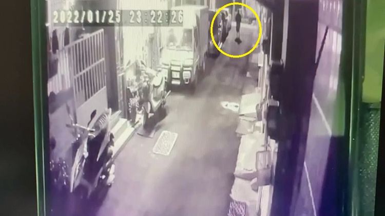 警方調閱監視器才發現，鍾男涉嫌重大。讀者提供