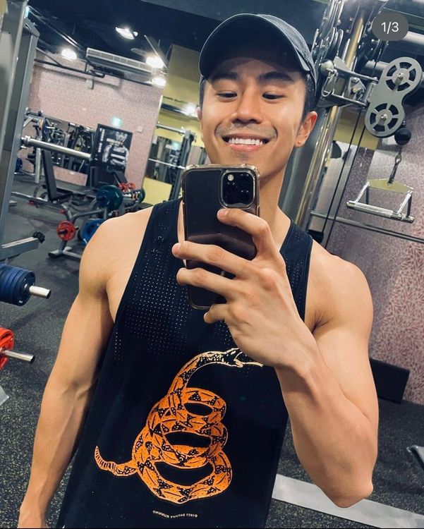 廖柏雅瘦身後健身維持好身材。喜鵲提供