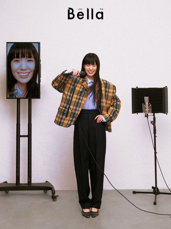 孫盛希演繹GUCCI服裝。《Bella儂儂》提供