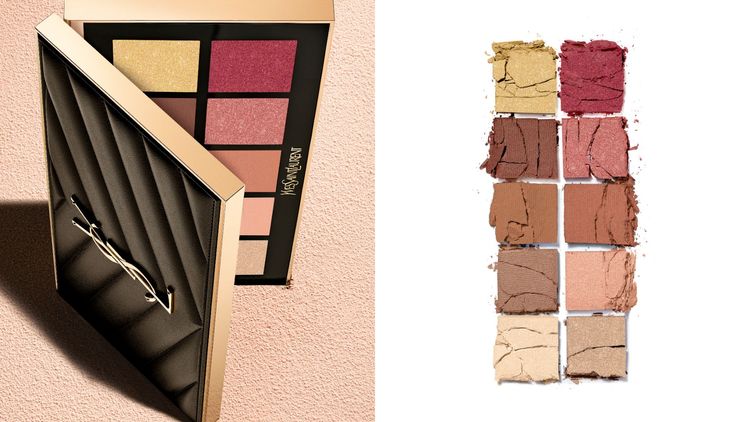 訂製奢華皮革彩妝盤#5赤裸荒漠，3600元。品牌提供