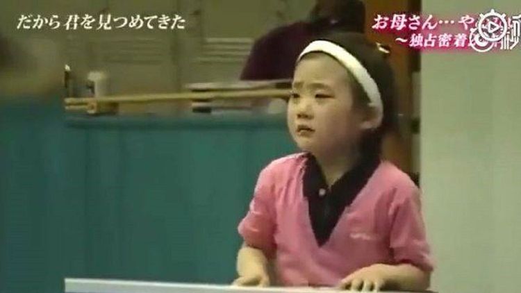 福原愛從小就接受超嚴格的桌球訓練。翻攝日本yahoo