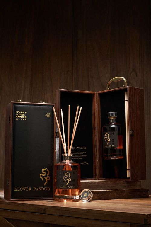 KLOWER PANDOR皇家琥珀典藏擴香禮盒，750ml／1780元。品牌提供