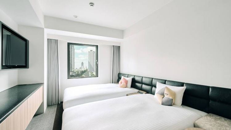 由星野集團打造的「OMO3東京赤坂」，為輕時尚定位的設計旅店。易遊網提供