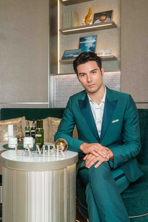 鳳小岳和LA MER都是愛海洋一族。品牌提供