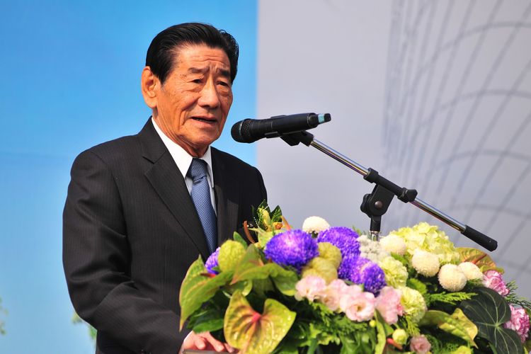 廖錦祥從基層做起，相當照顧員工。讀者提供