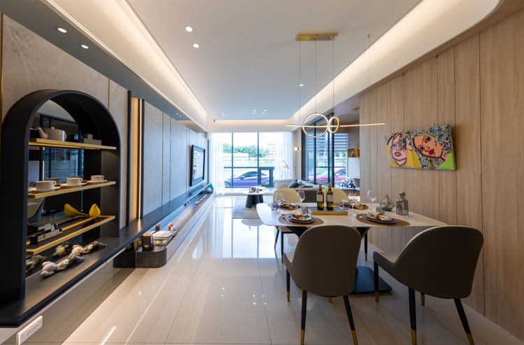 「僑駿響」主推3房45坪、2+1房35坪。業者提供