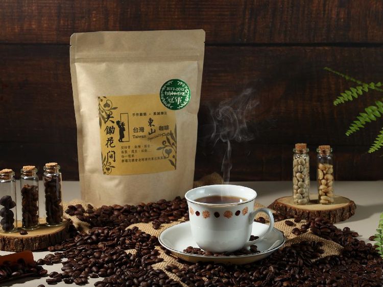 西拉雅物產富饒，六大仙品將在仙境主題列車品嚐得到，圖為東山175公路特色咖啡。易遊網提供