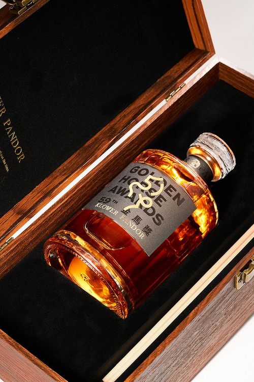 皇家琥珀典藏擴香禮盒，以藏酒盒為概念發想。品牌提供