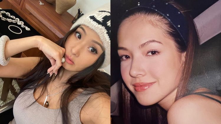 孫芸芸（左圖，翻攝aimeeyunyunsun IG）和許瑋甯（右圖，翻攝anno8o7 IG）近期在社群網站上互相稱讚對方，上演「女神互捧」。