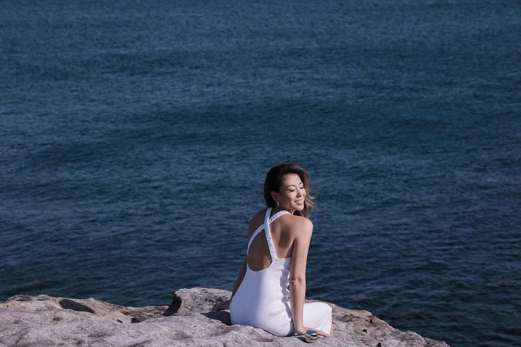 蔡詩芸愛美也要愛海洋，與DARPHIN攜手力挺保育。翻攝dizzydizzo IG