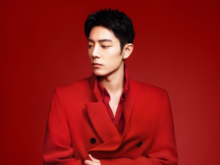 中國男星肖戰是NARS代言人。翻攝nars微博