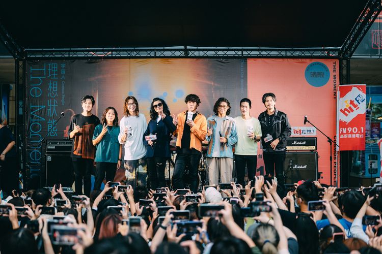 麋先生樂團現身挺宇宙人。相信提供