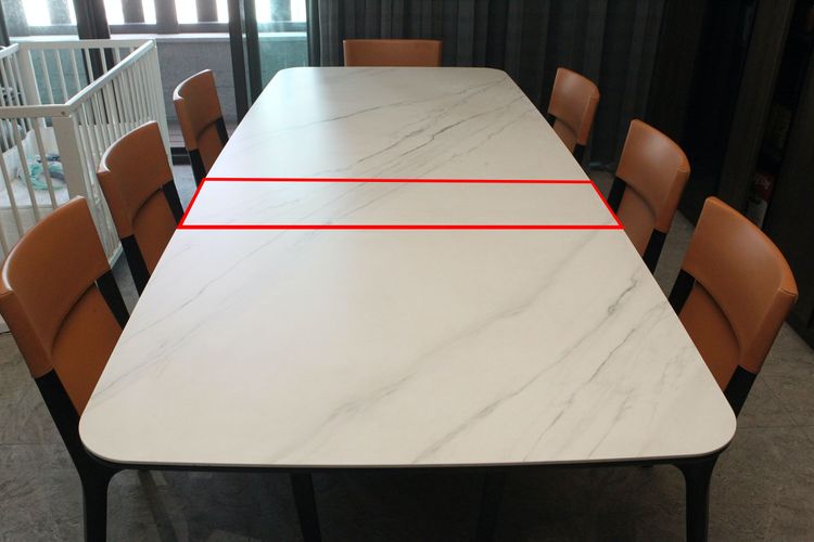 紅框處有一道完整裂痕。張喆喜攝