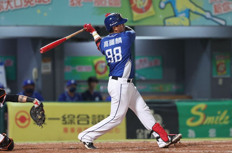 富邦高國麟2分打點追平，獲選單場MVP。  富邦悍將提供