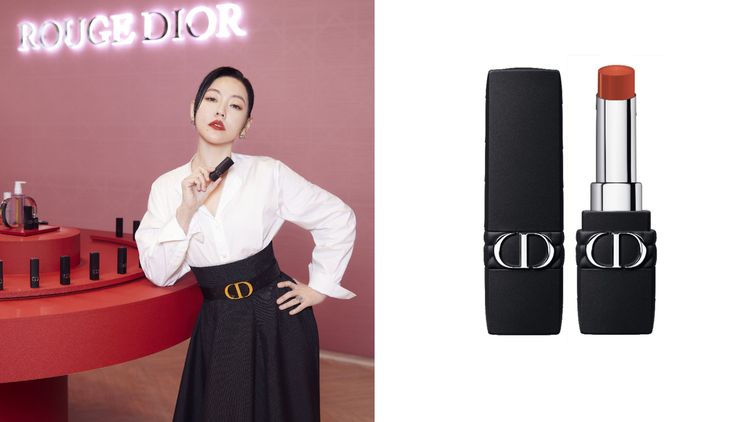 Dior超完美持久唇膏#840楓葉磚紅，1450元。品牌提供