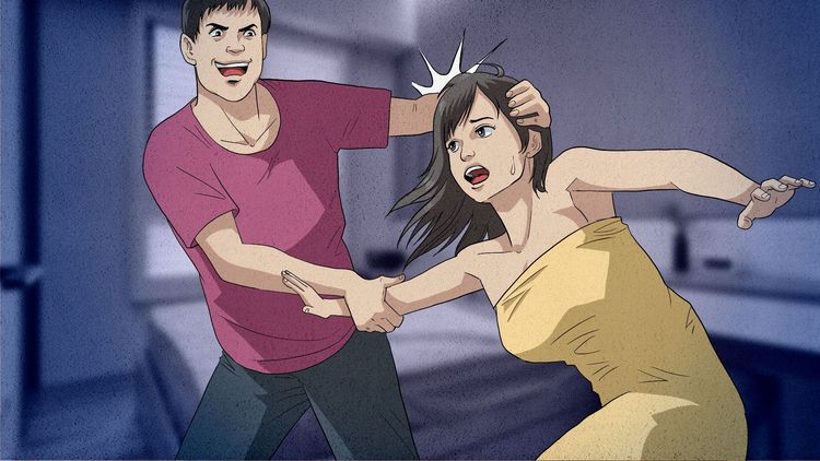 楊男涉嫌在旅社內強行性侵女子得逞。示意圖