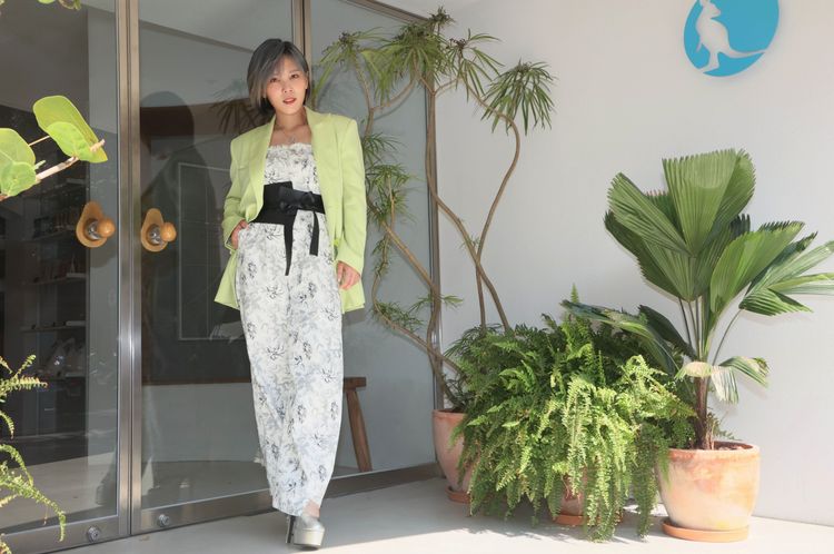 大馬歌手李佳薇在台灣打拼，也買下一間愛的小窩。彭欣偉攝