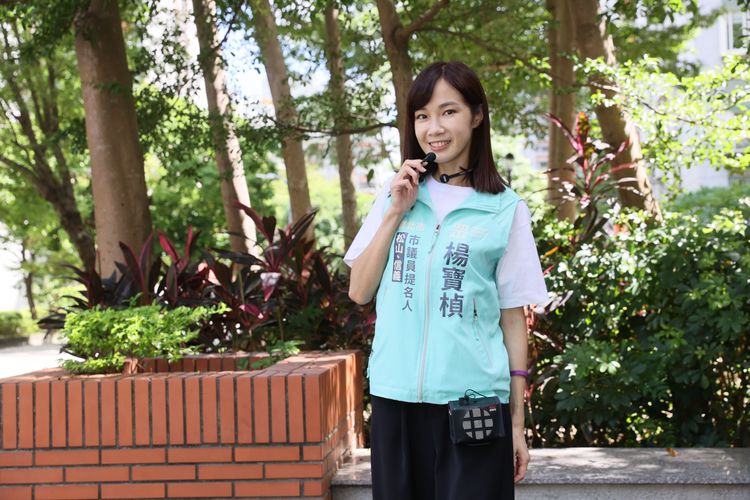 楊寶楨認為松信選區大家都是對手。彭欣偉攝