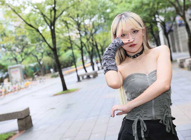 愛跳舞的笑笑身兼數職活力充沛。彭欣偉攝