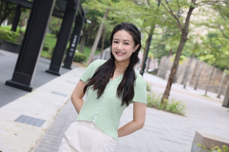 清新的Erica有著讓人印象深刻笑容。彭欣偉攝