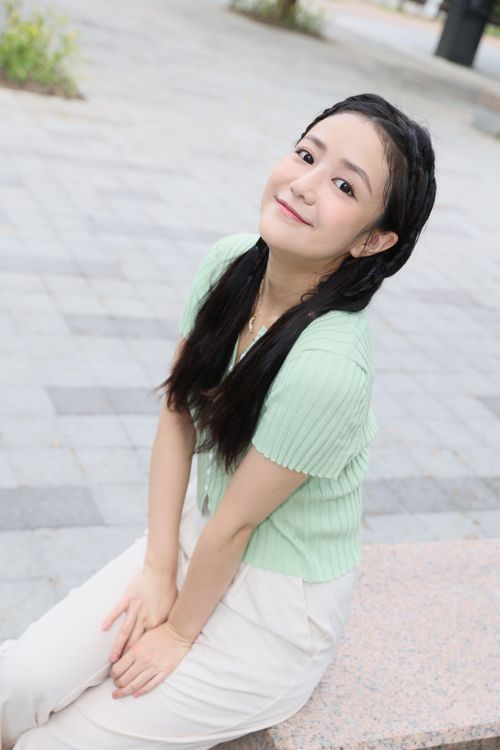 Erica有雙水汪汪的眼睛。彭欣偉攝
