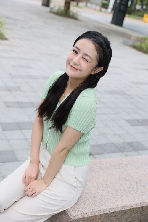 Erica讓人感覺活潑大方。彭欣偉攝