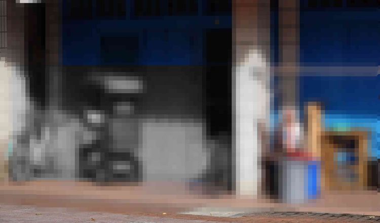 發生殺妻案的透天厝屋外擺設與案發時沒有明顯變化。林泊志攝