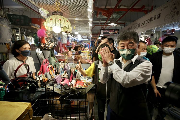 陳時中相信選民是理智的。林林攝