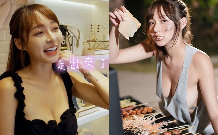 林襄擁有天使臉孔魔鬼身材，近來炙手可熱。翻攝自林襄臉書