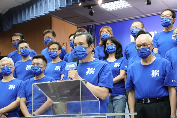 馬英九喊話一定要爭取地方選舉大勝。國民黨提供